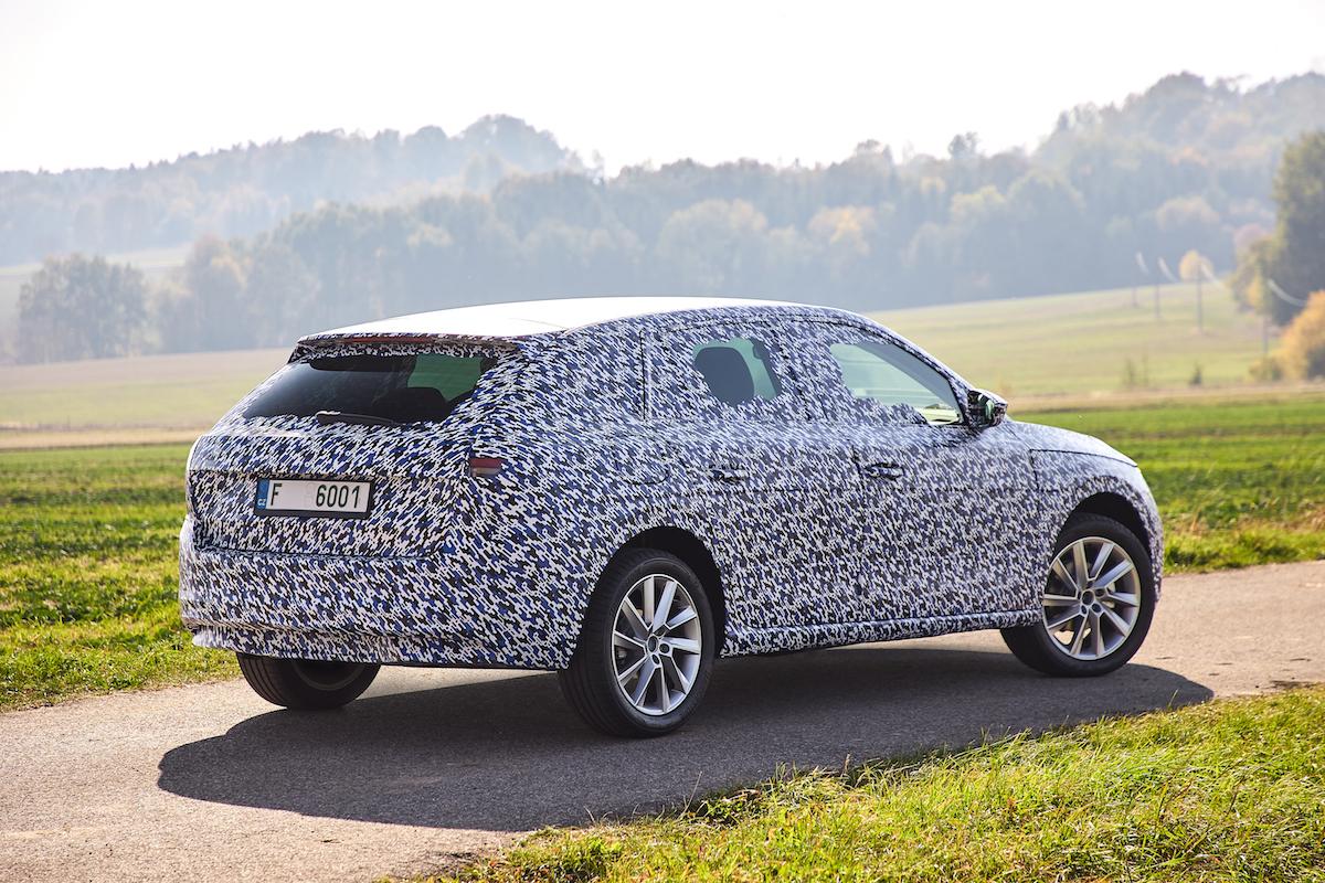 skoda scala teaser