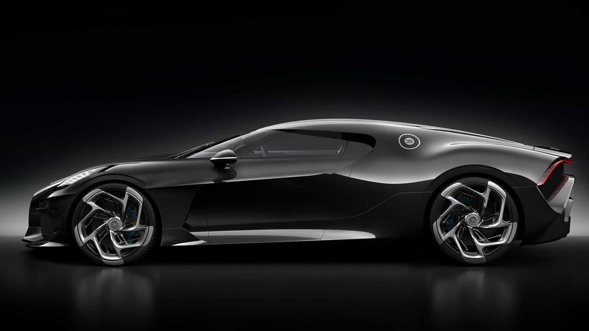 bugatti la voiture noire 2019