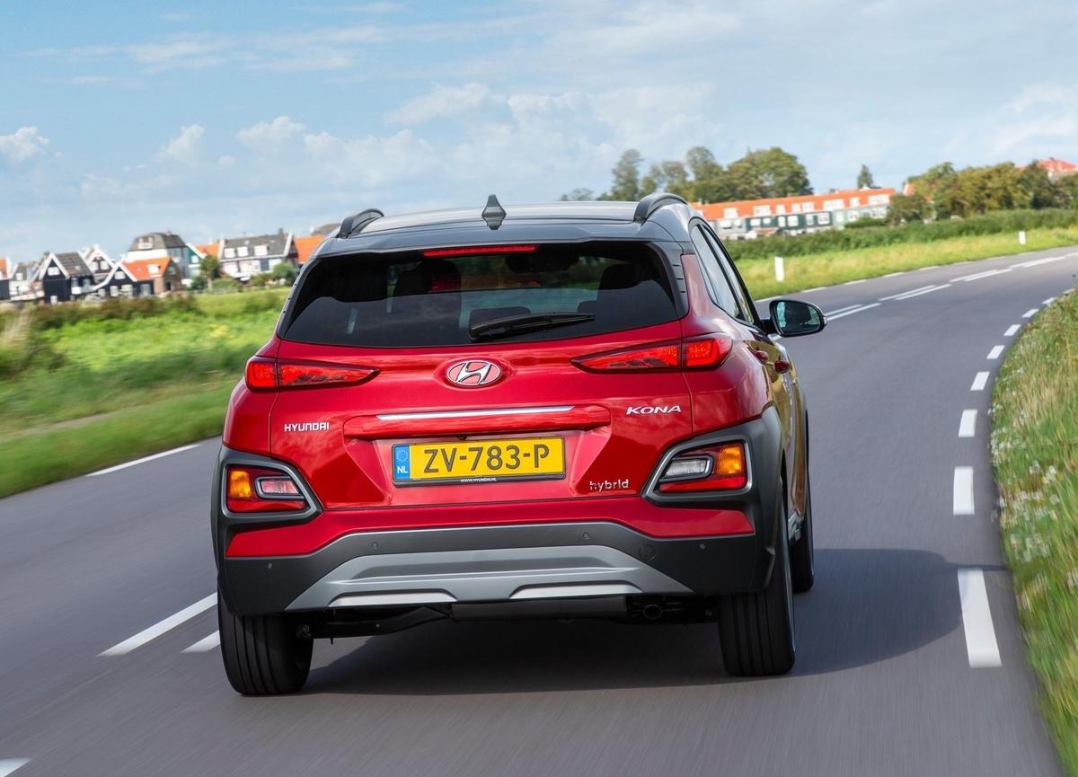 Hyundai Kona Hybrid review rijtest prijs 2019