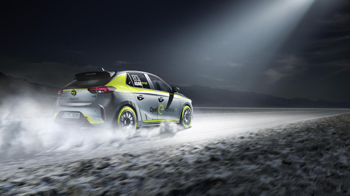 opel corsa-e rally 2019 ADAC