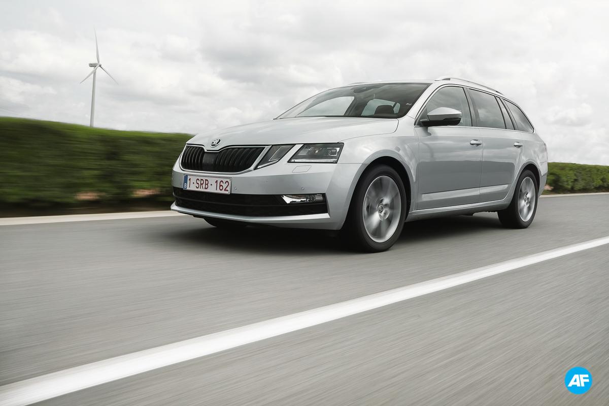 Skoda Octavia Combi G-TEC rijtest aardgas CNG review