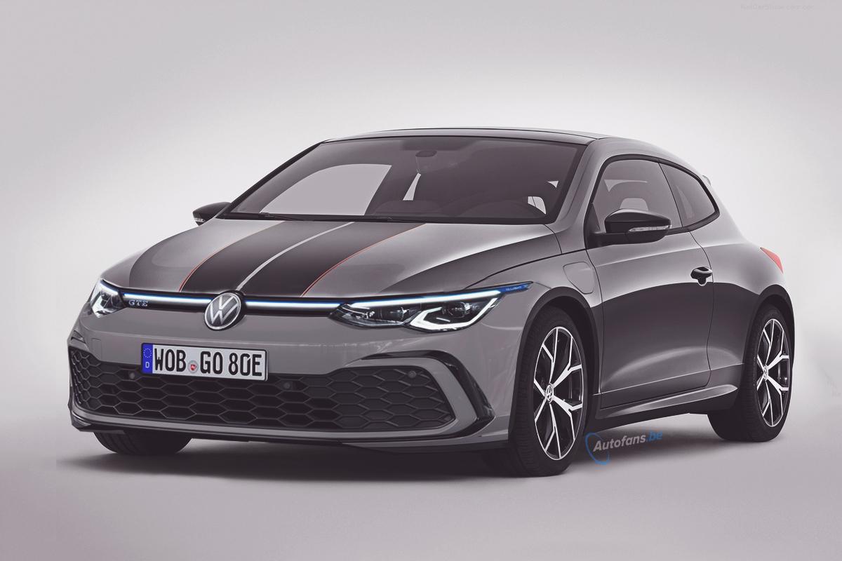 Volkswagen Scirocco 2019 render 