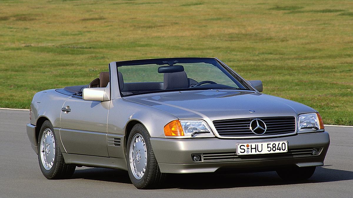 mercedes-benz 500 sl 1989