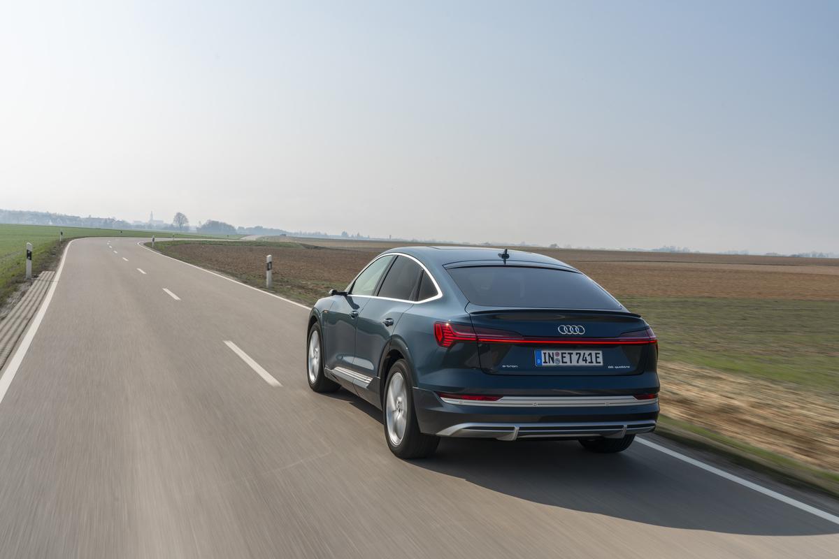 Audi e-tron Sportback 2020 (rijtest)