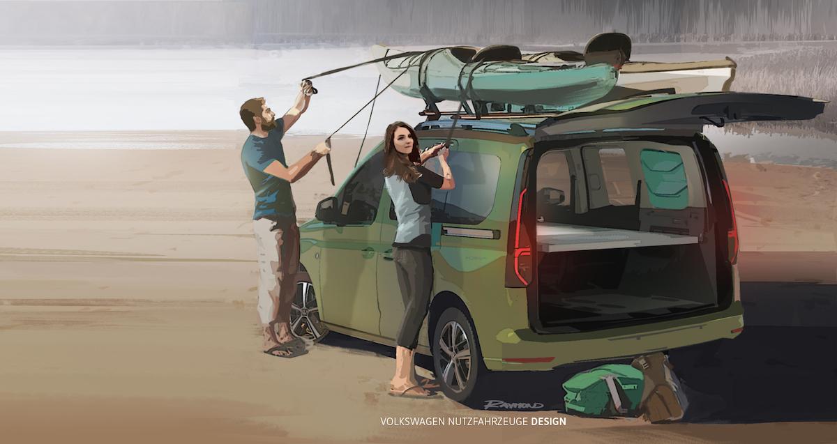 Volkswagen Caddy Beach camper 2020