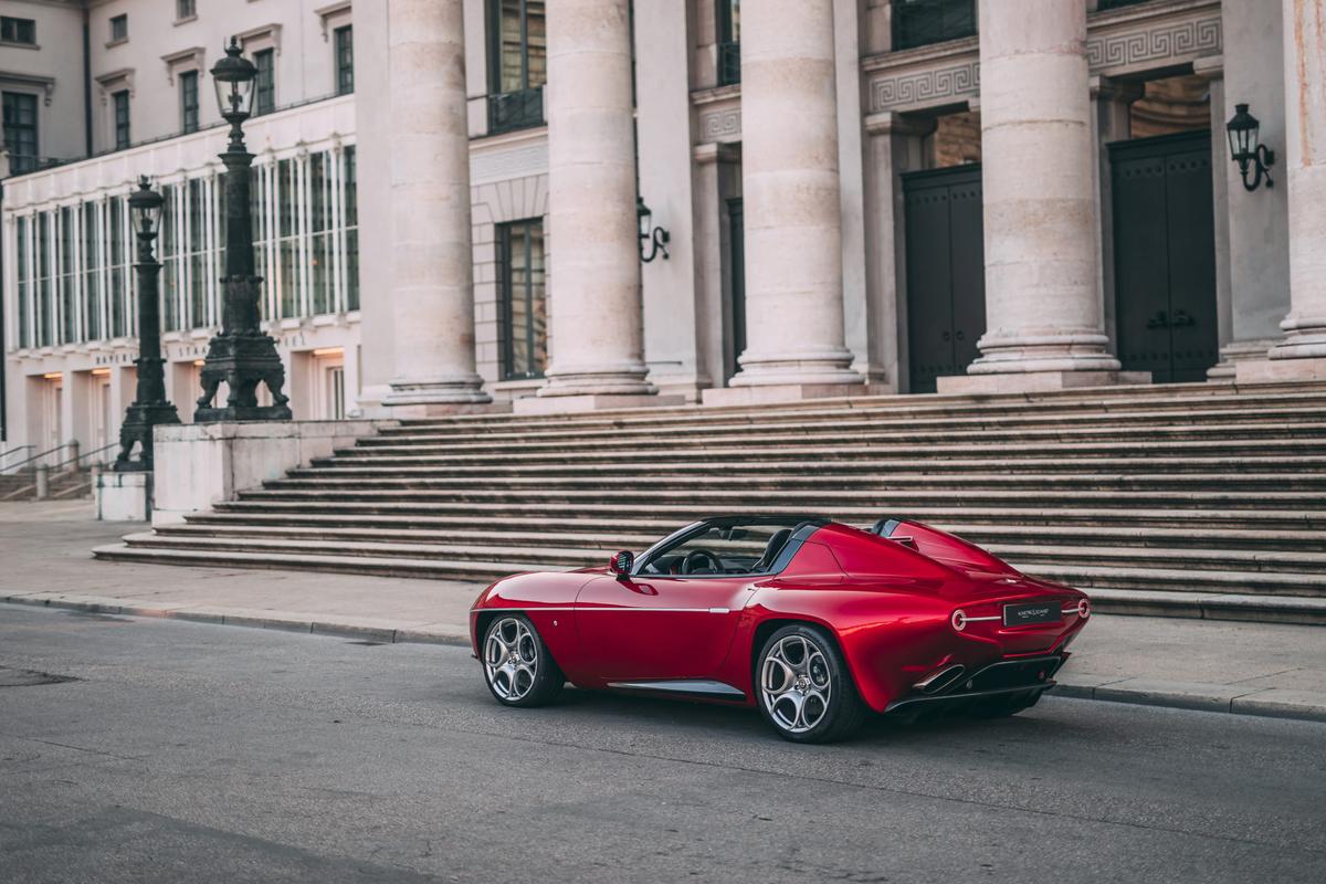 Alfa Romeo Disco Volante Spyder auction (2021)