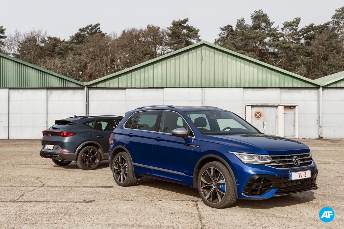 Cupra Formentor VZ vs Volkswagen Tiguan R 2021