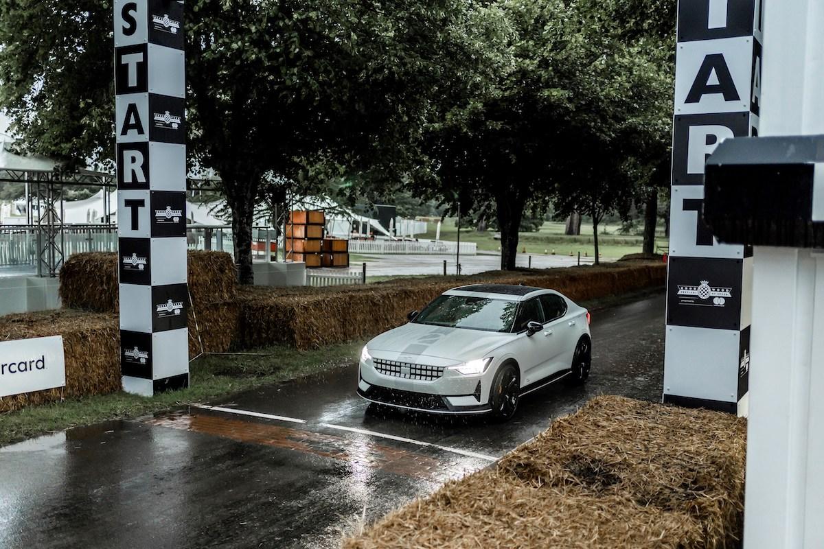 Polestar 2 experimental Goodwood Festival of Speed 2021