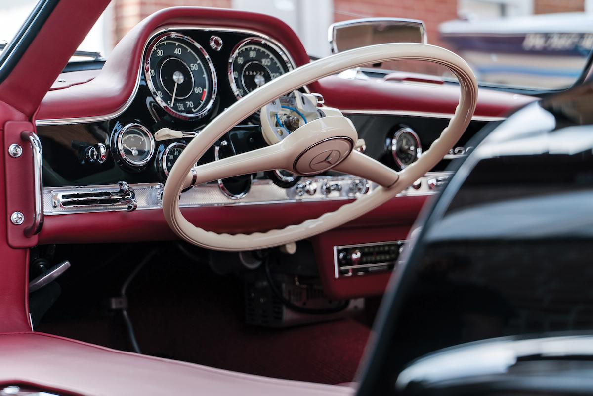 Mercedes 300 SL Steering wheel