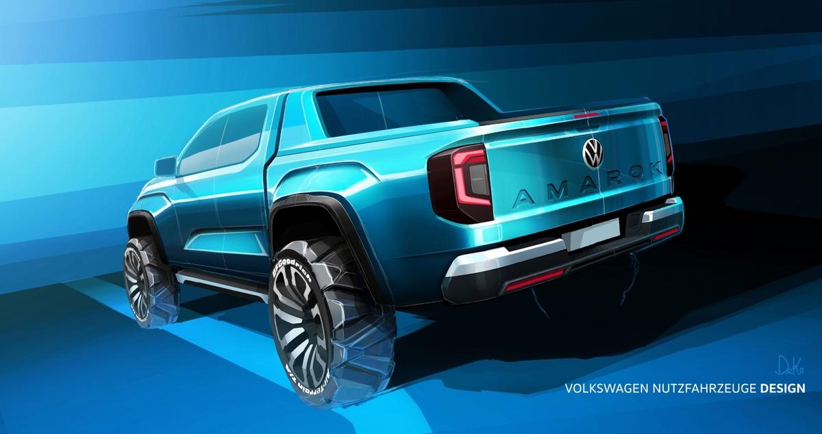 Volkswagen Amarok 2022 Teaser