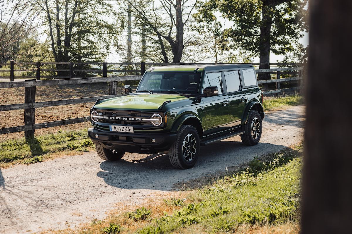 Ford Bronco rijtest video autofans belgie