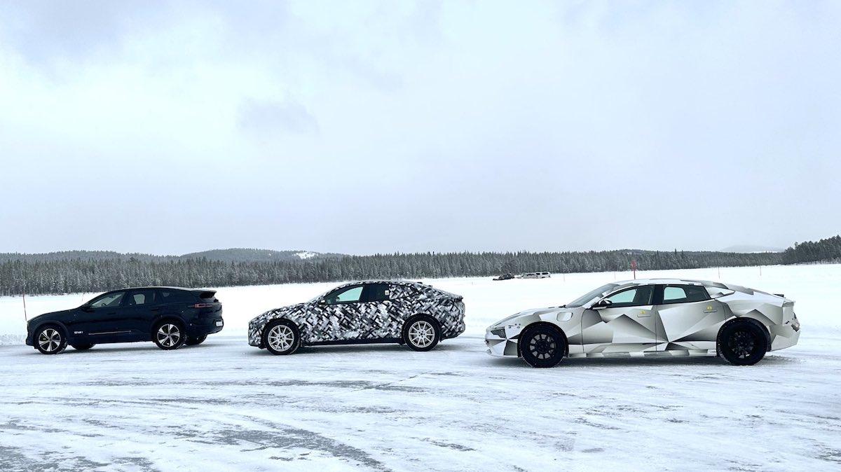 Polestar 3, 4 & 5 Twitter Teaser 2023