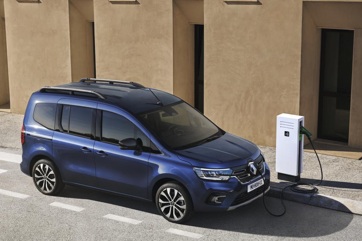 Renault Kangoo E-Tech rijtest belgie info