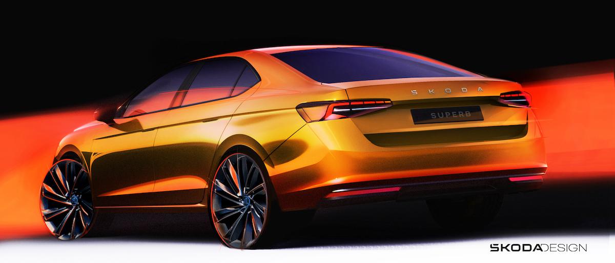 Skoda Superb Teaser 2023