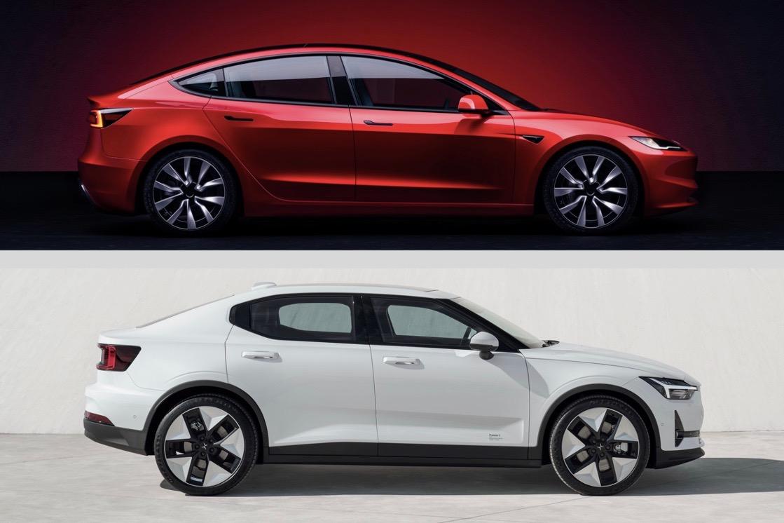 Polestar 2 vs Tesla Model 3