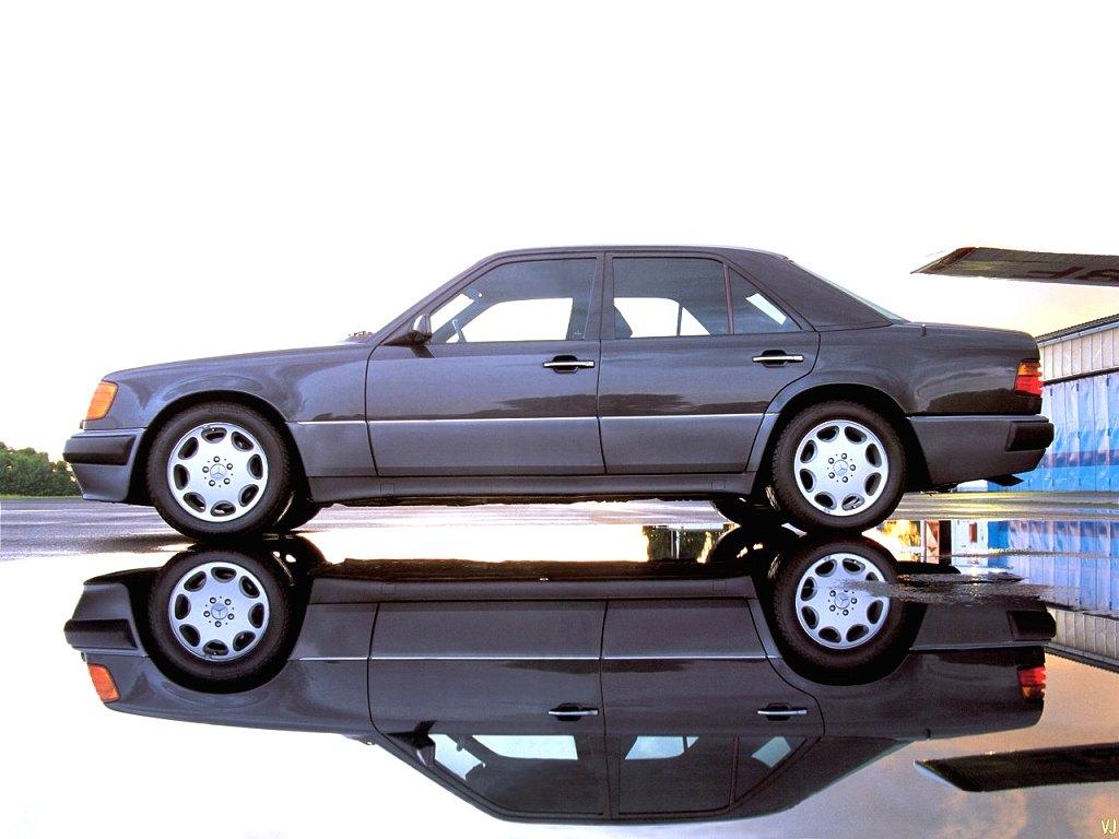 Mercedes 500e (vergeten auto)