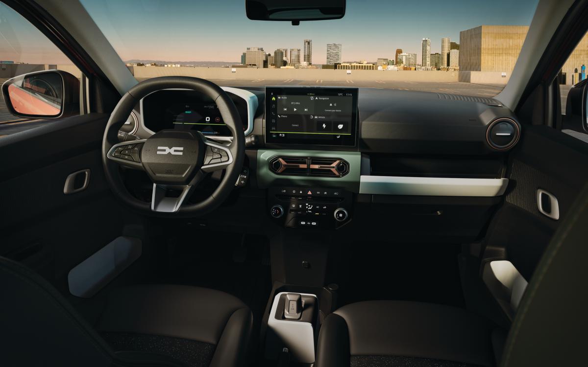 Dacia Spring interieur 2024