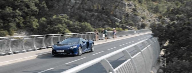 McLaren GT 2021 test