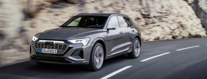 Audi Q8 e-tron rijtest 55 Quattro 2023