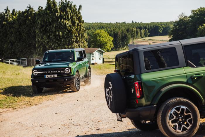 Ford Bronco rijtest video autofans belgie