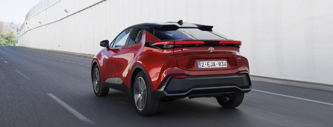 Toyota C-HR 2024 rijtest info belgie