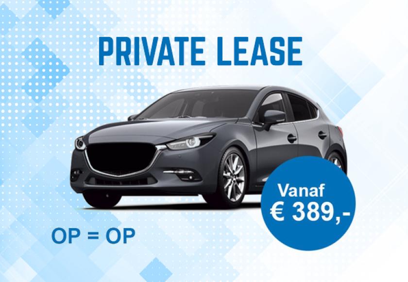 private lease aanbiedingen