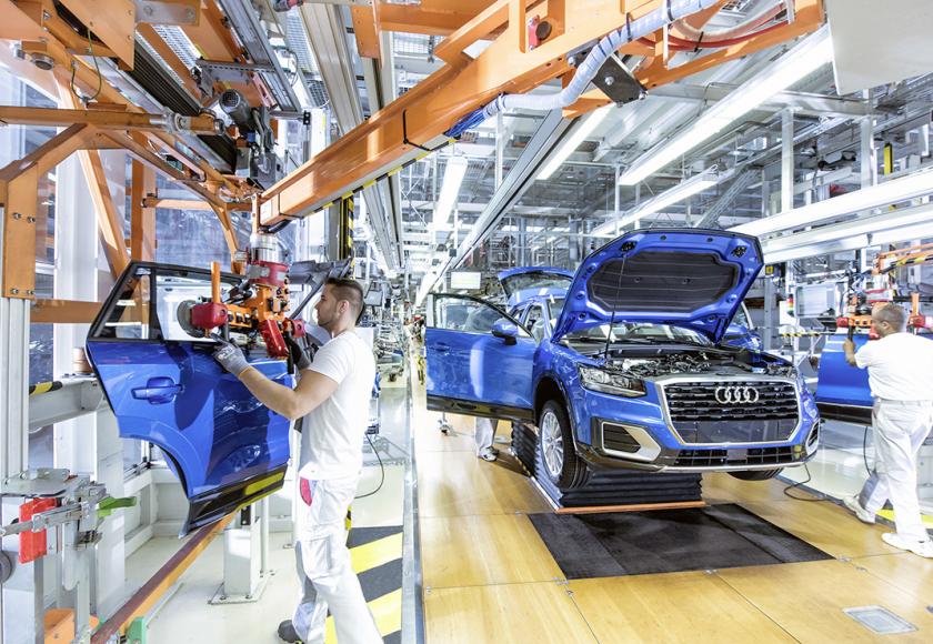 audi production unit