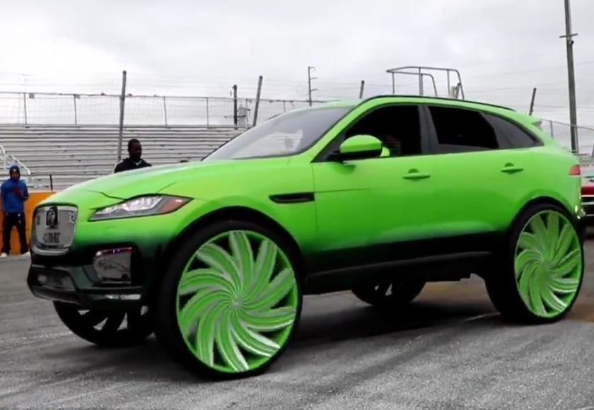 jaguar f-pace donk