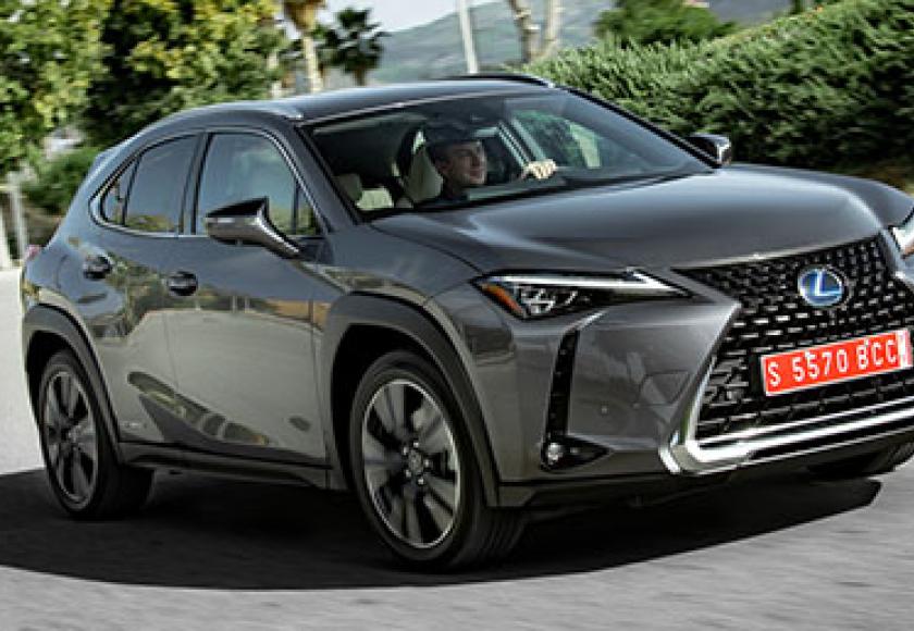 Lexus UX 250h grijs