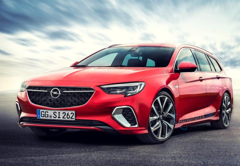 opel insignia facelift psa 2019 render