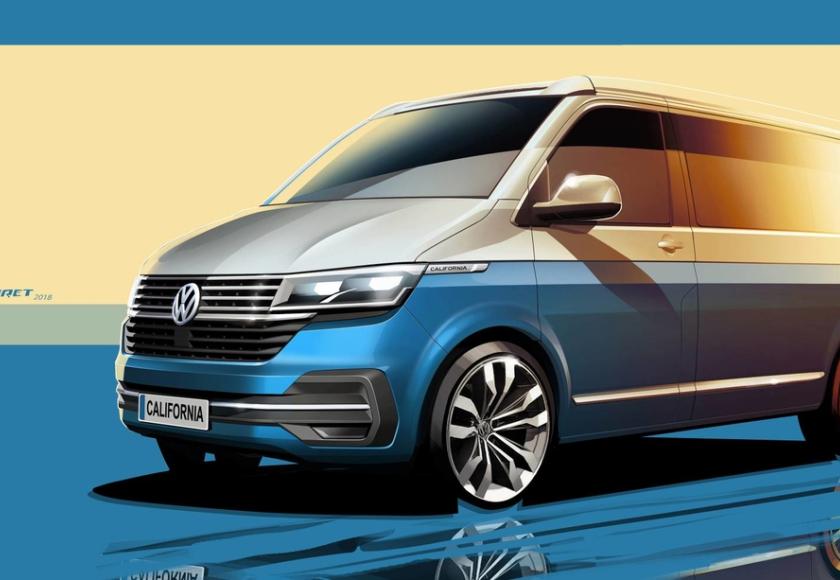 vw california 6.1 facelift teaser