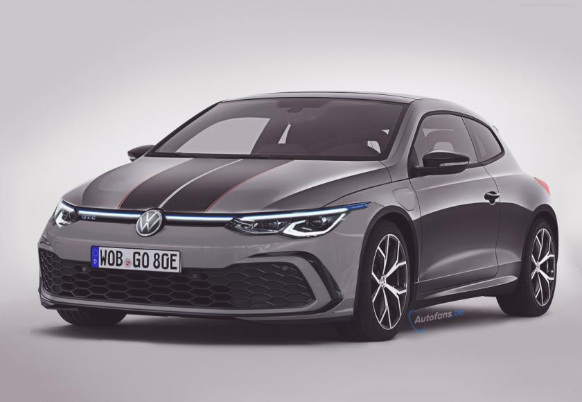 Volkswagen Scirocco 2019 render 