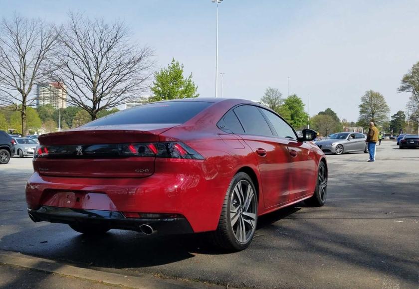 peugeot 508 cars and coffee atlanta