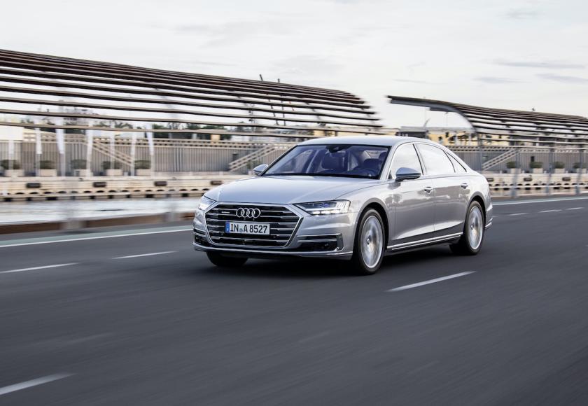 Audi A8 AI Traffic Jam Pilot autonoom rijden