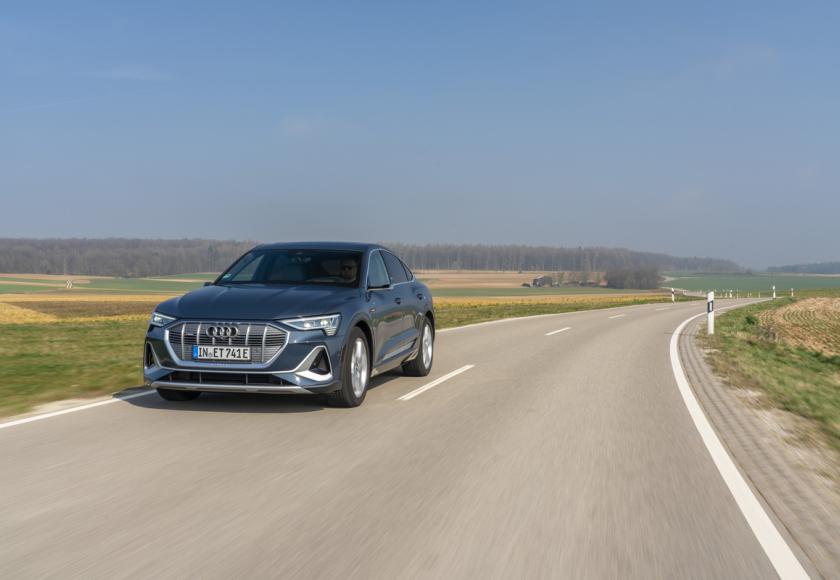 Audi e-tron Sportback 55 quattro (2020) voorkant