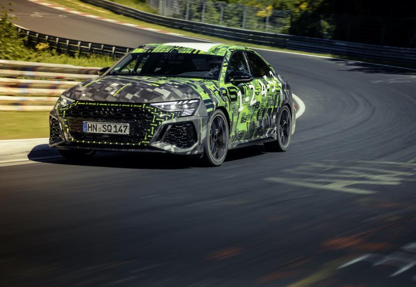 Audi RS 3 Nürburgring record 2021