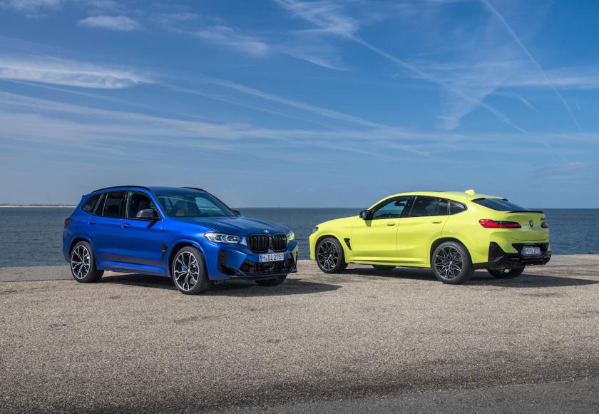 BMW X3 M & X4 M facelift 2021