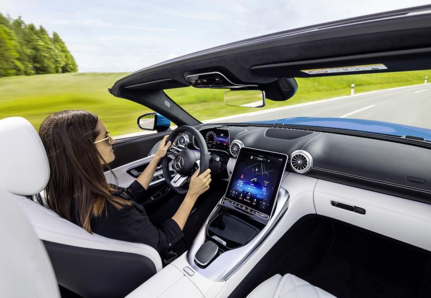 Mercedes-AMG SL interior 2021