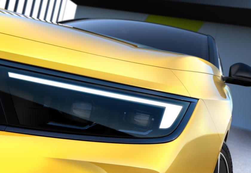 Opel Astra 2021 Teaser