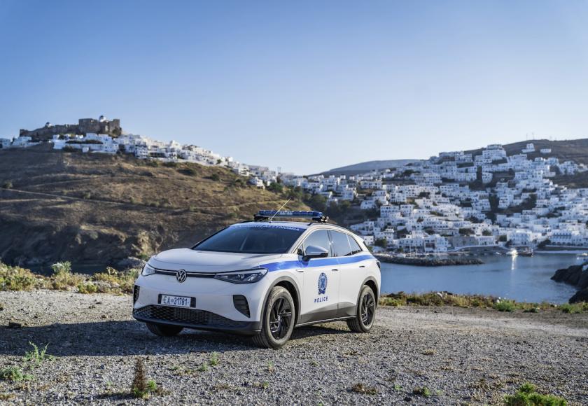 VW Greece EV island