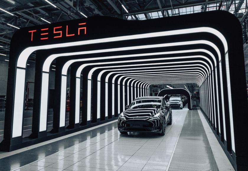 Tesla gigafactory Berlin Colors