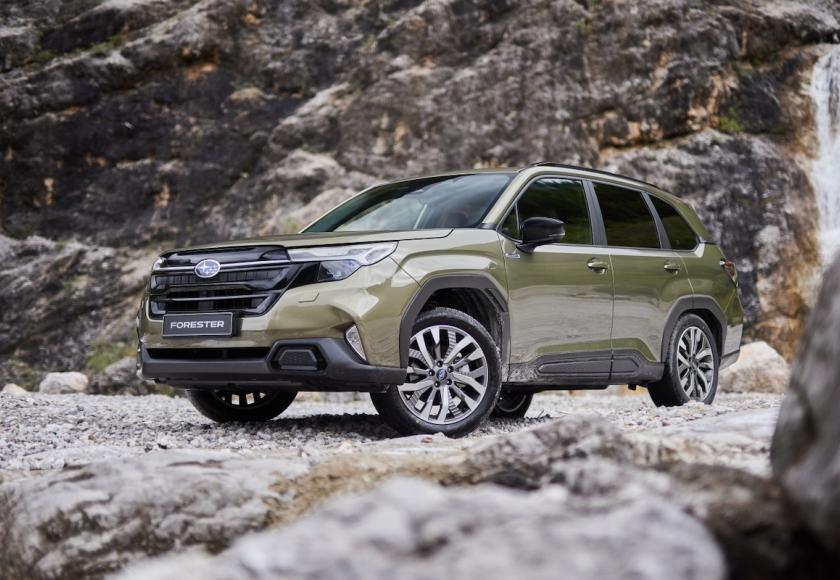 Le nouveau Subaru Forester est hybride léger en Europe (2024)