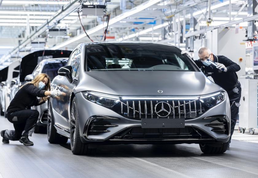 Mercedes-EQ naamgeving 2024