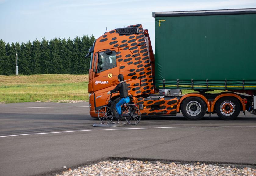 Vrachtwagen Euro NCAP