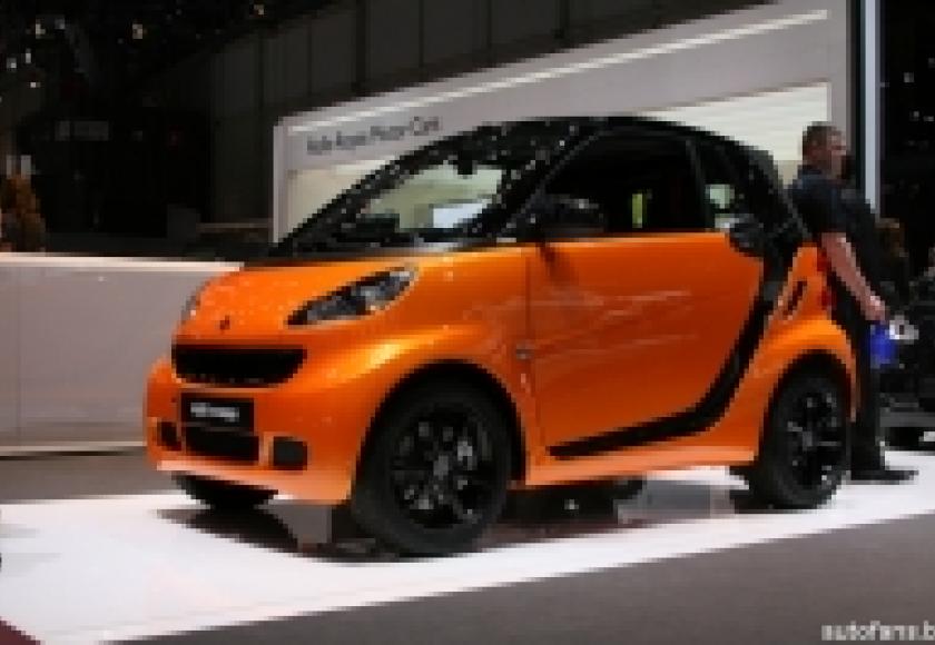 Smart ForTwo Night Orange Edition live in Genève 2011