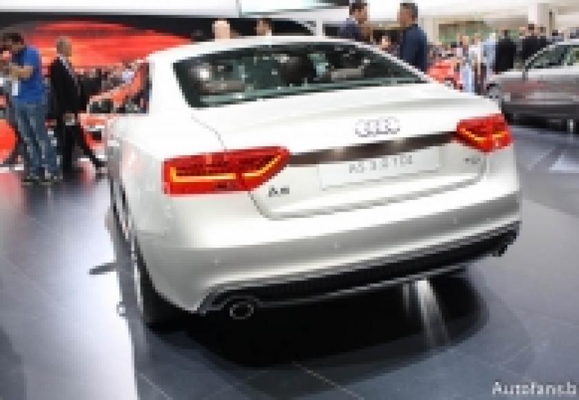 Live op de IAA 2011: Audi A5 en S5 facelift