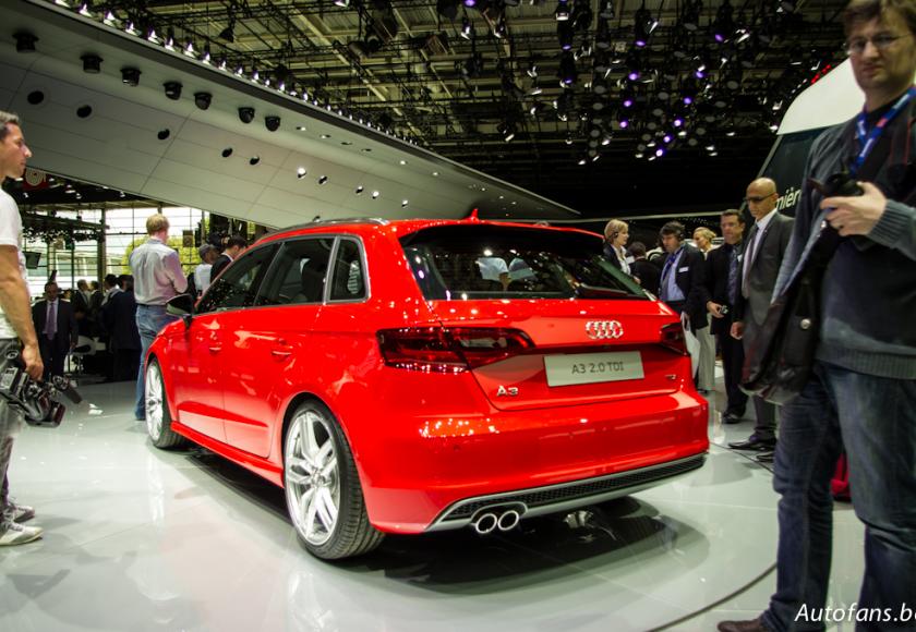 Audi A3 Sportback in Parijs 2012