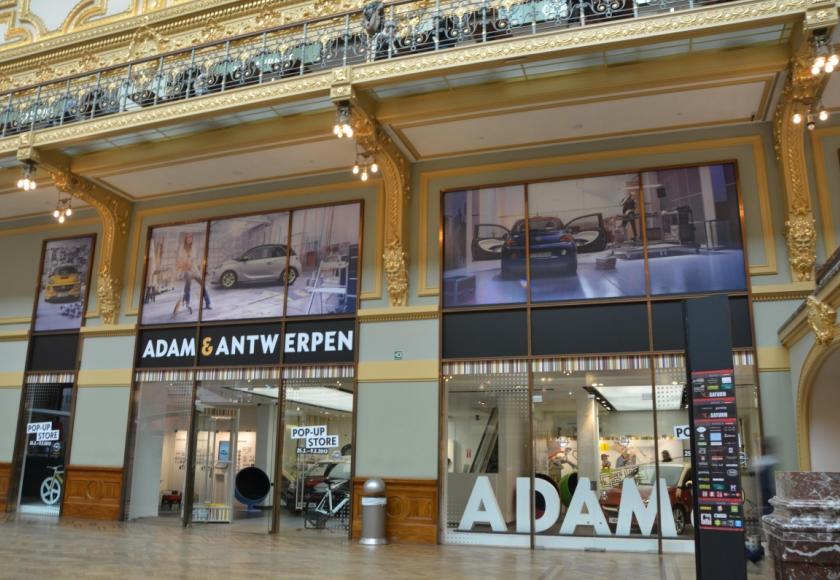 Opel opent Adam pop-up store in Antwerpen