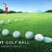 Nissan propilot video golfbal