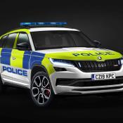 skoda kodiaq rs uk police